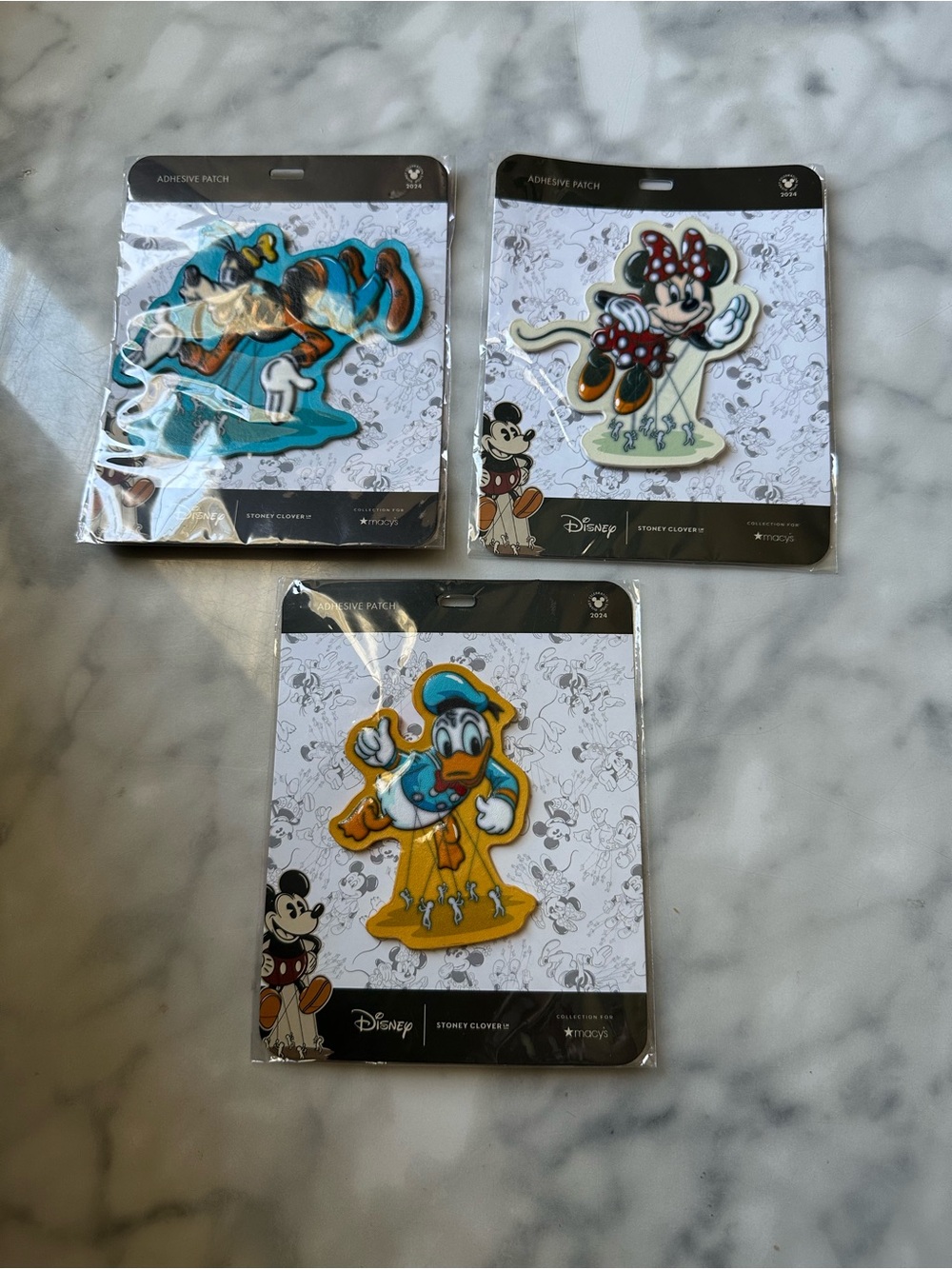Disney Multi-Color Minnie & Friends Adhesive Patch Trio